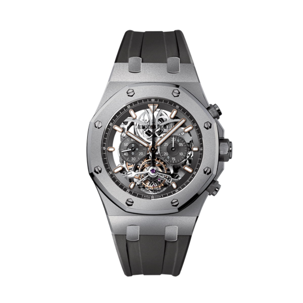 Audemars Piguet Royal Oak Tourbillon Chronograph Skeleton Titanium 26347TI.GG.D004CA.01