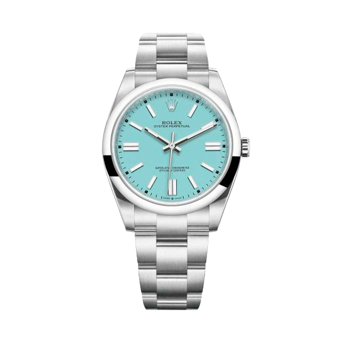 Мануфактура. Элитный часовой салон / Oyster Perpetual 41 mm Turquoise  Tiffany Dial