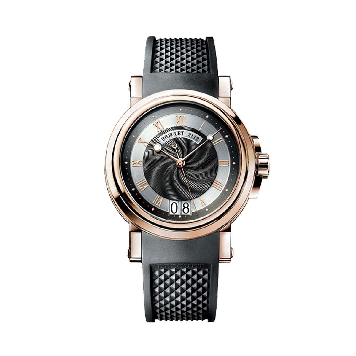 Marine Big Date Rose Gold