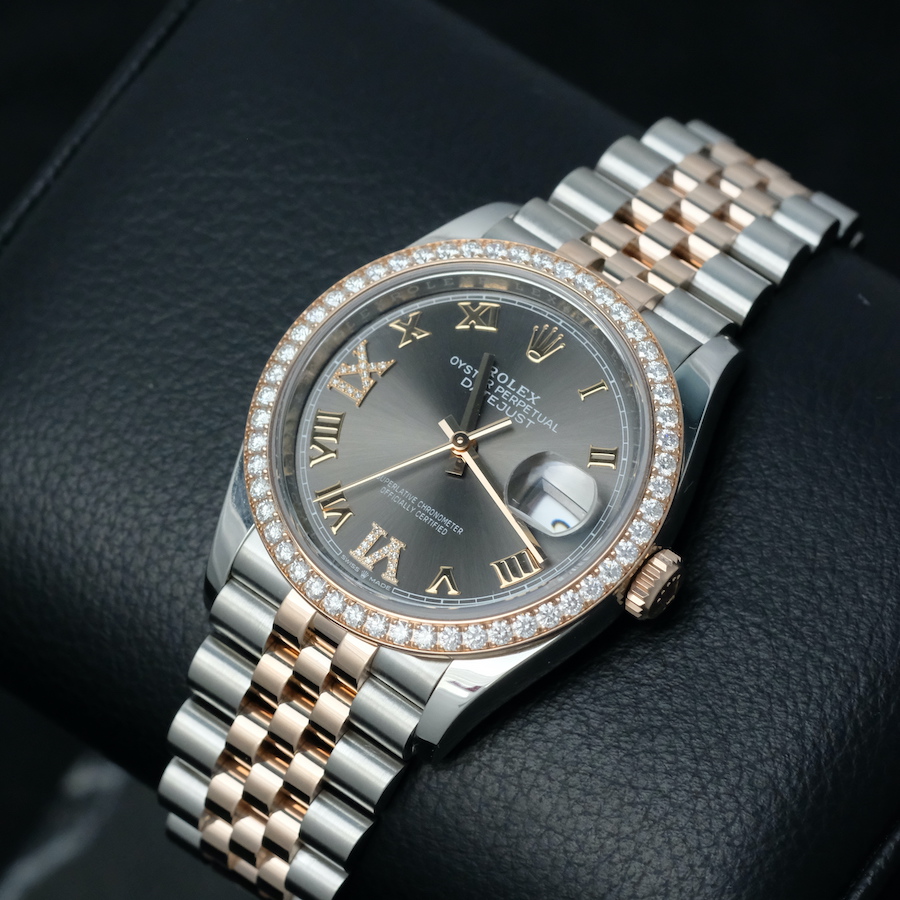 Datejust 36mm clearance rose gold