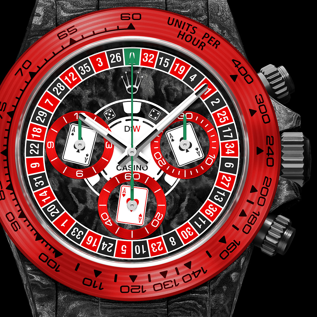 Rolex Daytona 40 mm Casino (lucky Player) v2