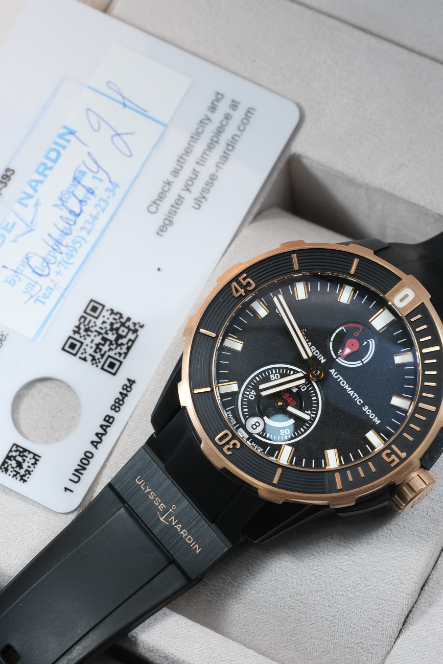 Ulysse Nardin в наличии в Москве в &quot;Мануфактуре&quot;! 